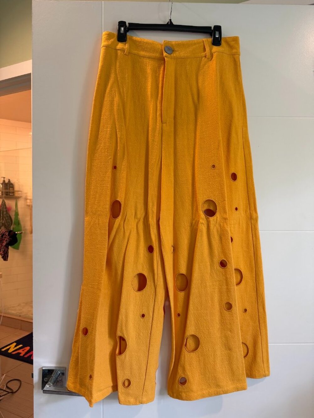 Fashion Brand Company Linen Cheese Pants Size XL
